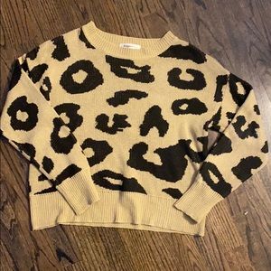 Leopard sweater